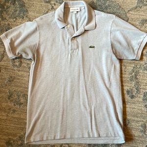 Lacoste Mens Light Powder Blue Polo